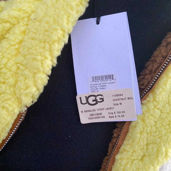 UGG ANNALISE TEDDY JACKET - Picture 11 of 14